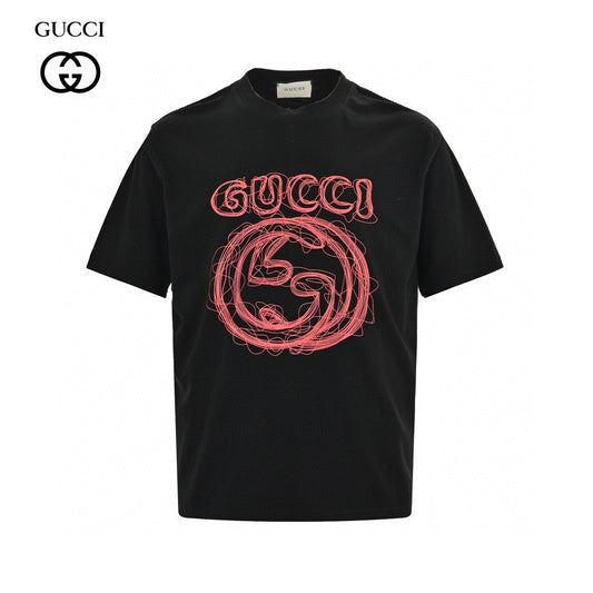 Gucci T-Shirt - Scribble Logo - Phantom Kicks