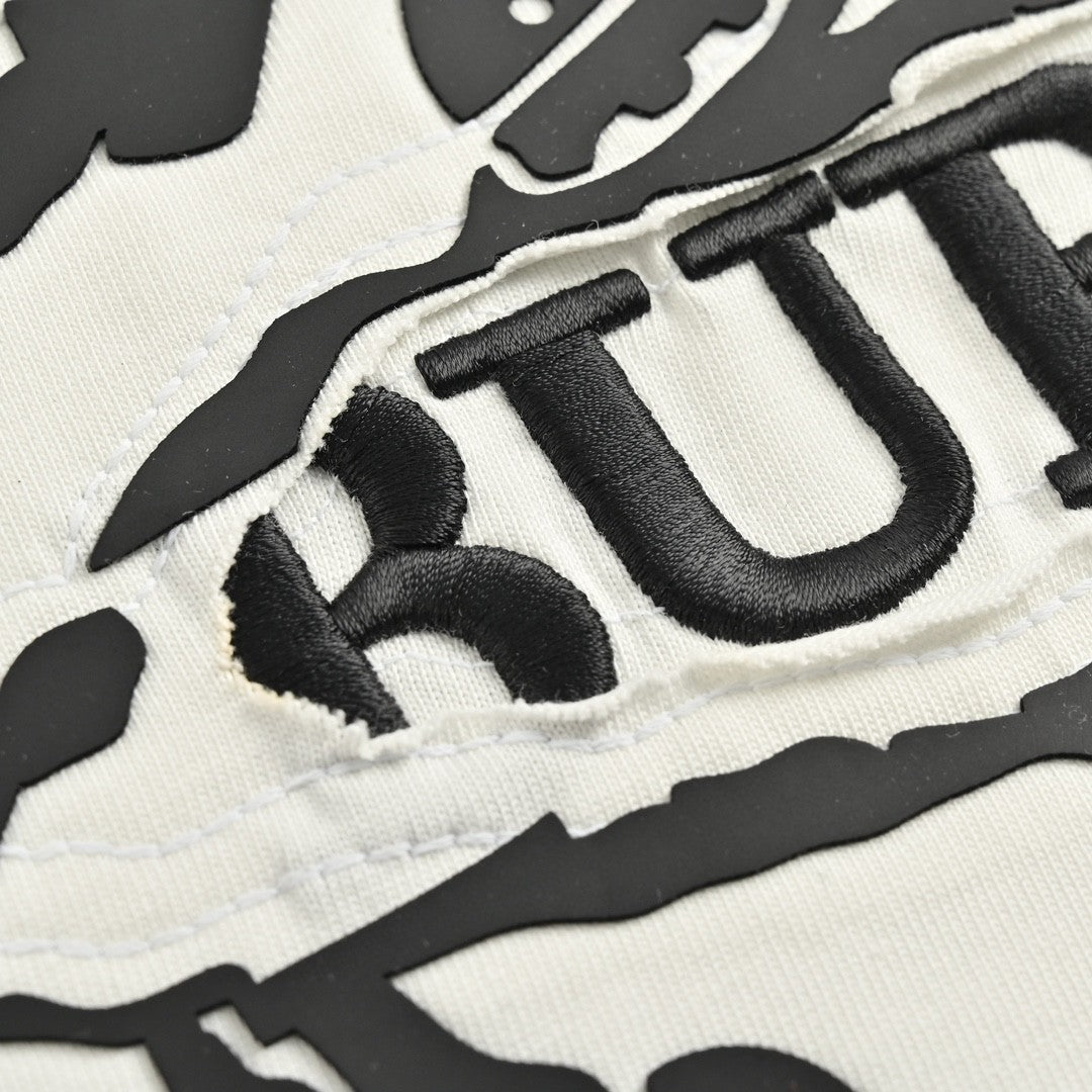 Burberry T-Shirt - White with Graphic Design - Phantom Kicks