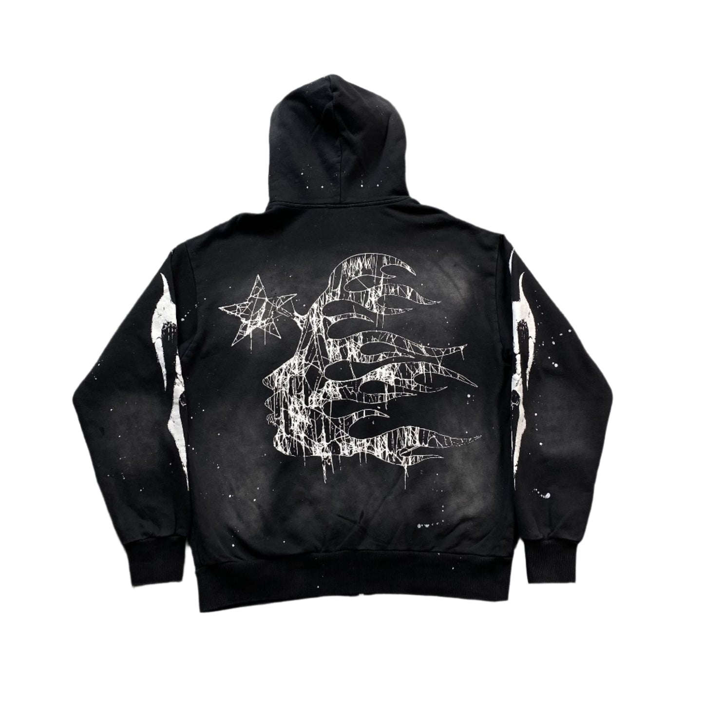 Hellstar "Sports" Black Zip Hoodie - Phantom Kicks