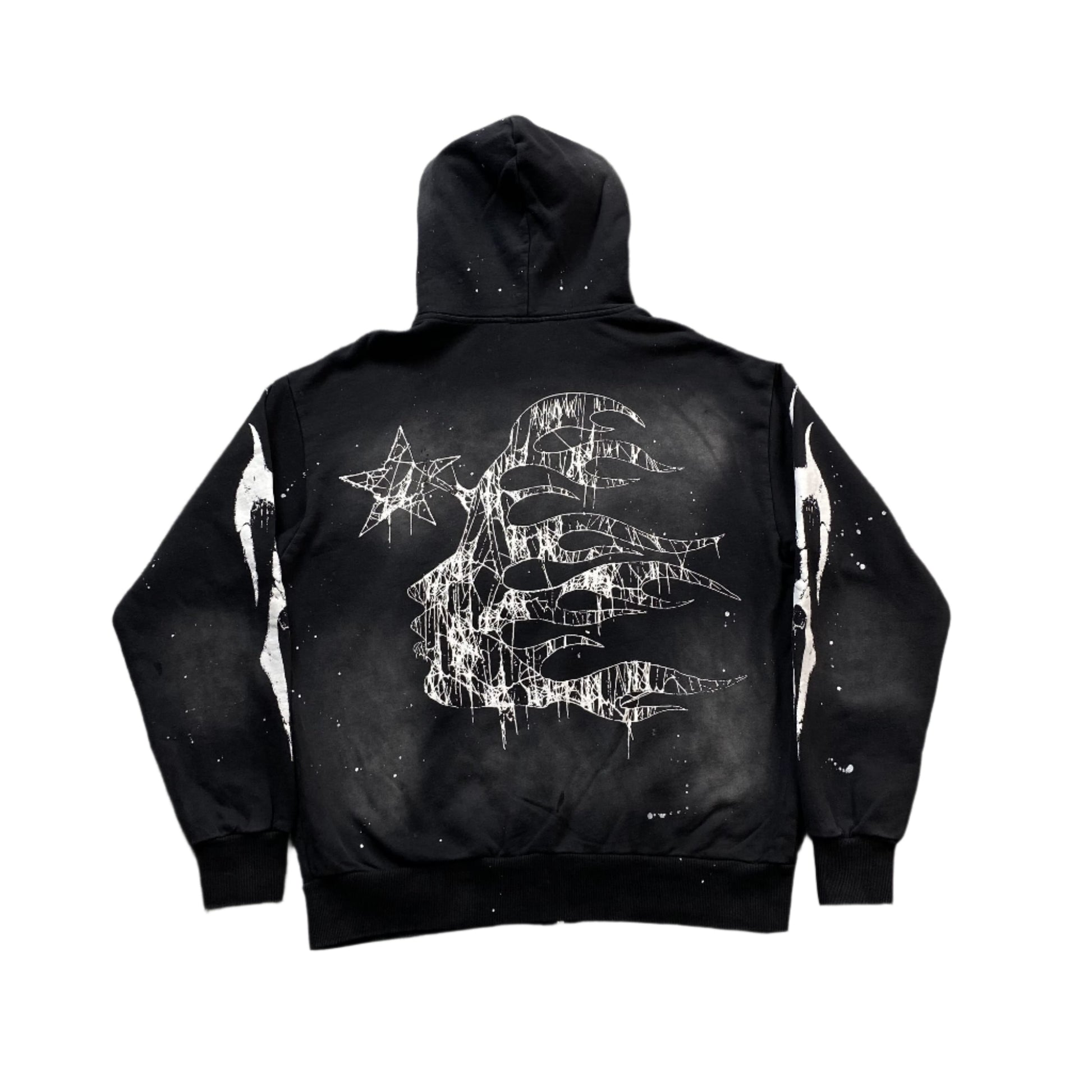 Hellstar "Sports" Black Zip Hoodie - Phantom Kicks