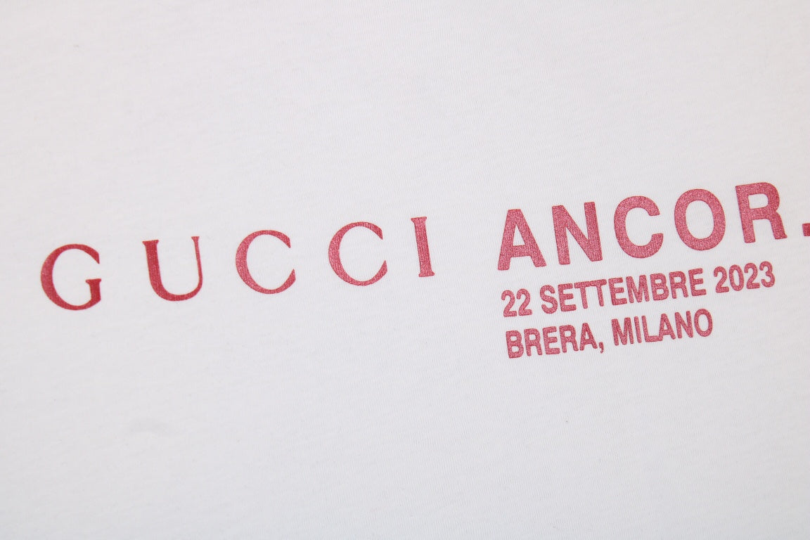 Gucci ANCOR. T-Shirt (White) - Phantom Kicks