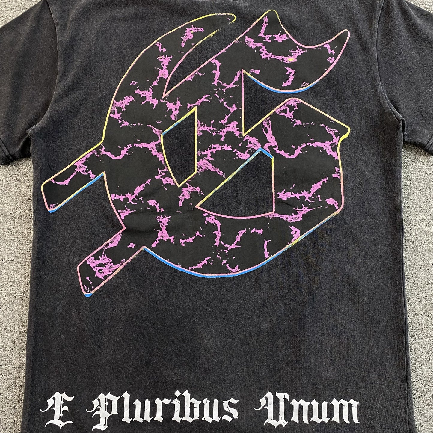 GODSPEED ROCK DREAMS T-SHIRT WASHED BLACK - Phantom Kicks