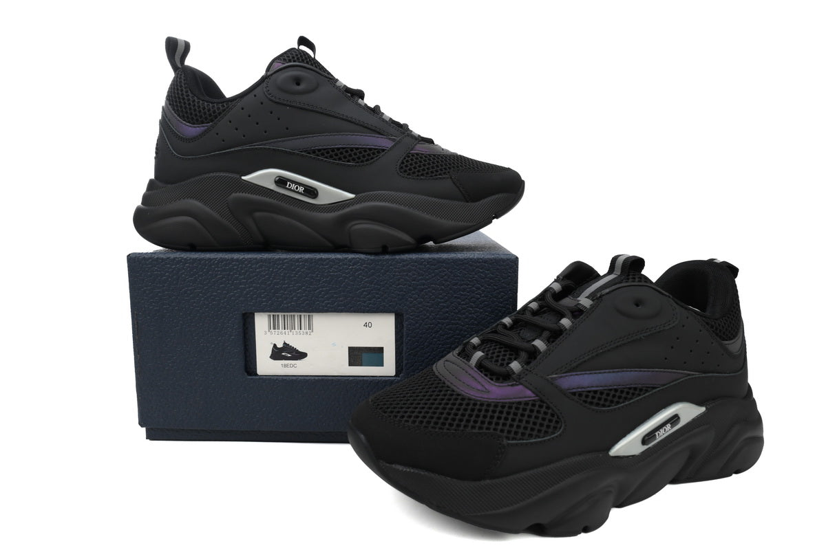 DIOR B22 REFLECTIVE BLACK - Phantom Kicks