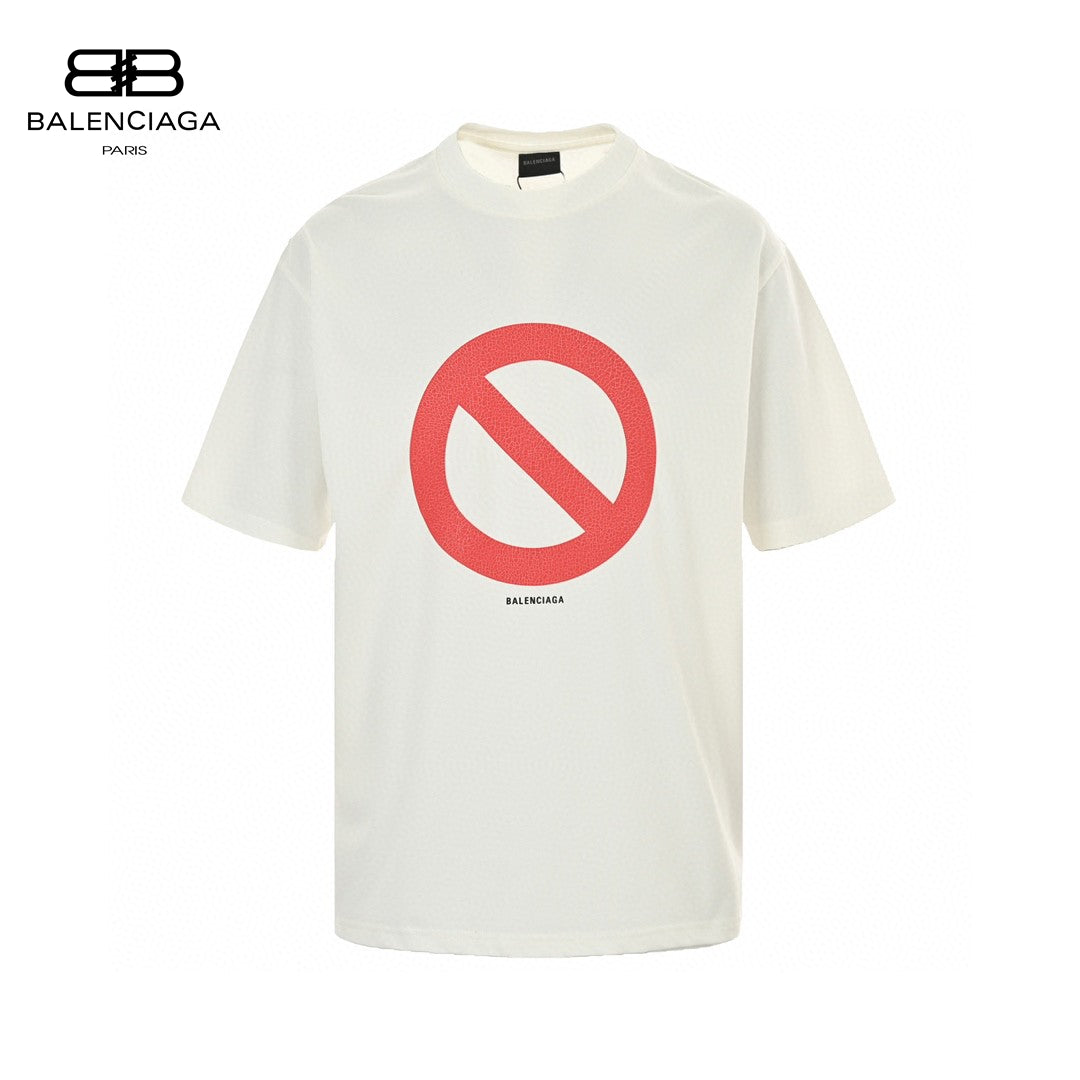 Balenciaga T-Shirt - Prohibition Symbol - Phantom Kicks
