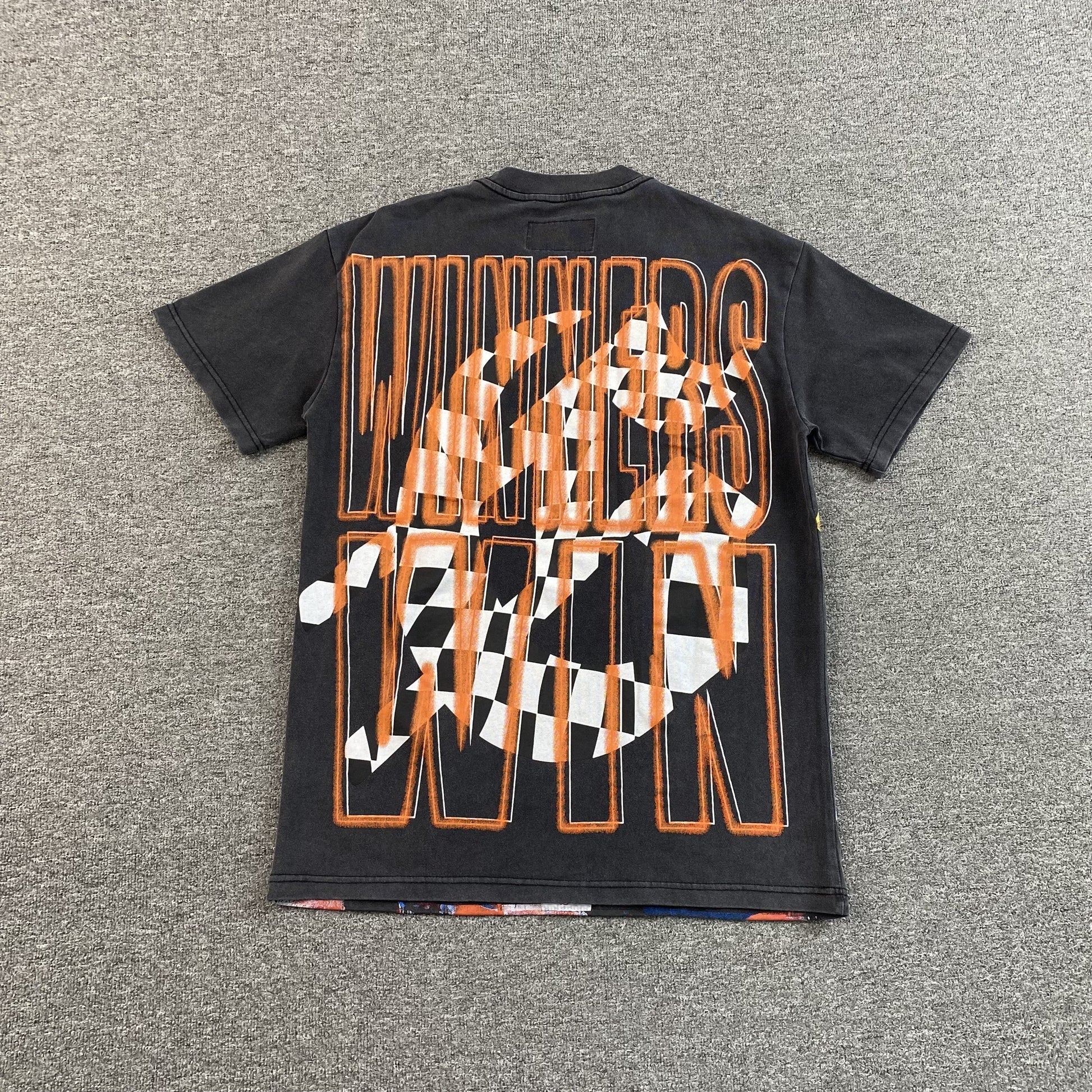 GODSPEED VICTORY TOAST T-SHIRT WASHED BLACK - Phantom Kicks