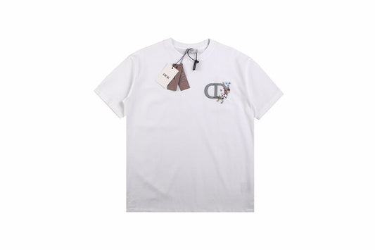 Dior T-Shirt with Floral CD Logo - Phantom Kicks