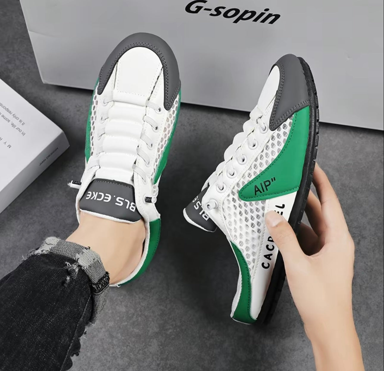 Slippers for men at home, one foot casual and versatile men's shoes - Phantom Kicks
