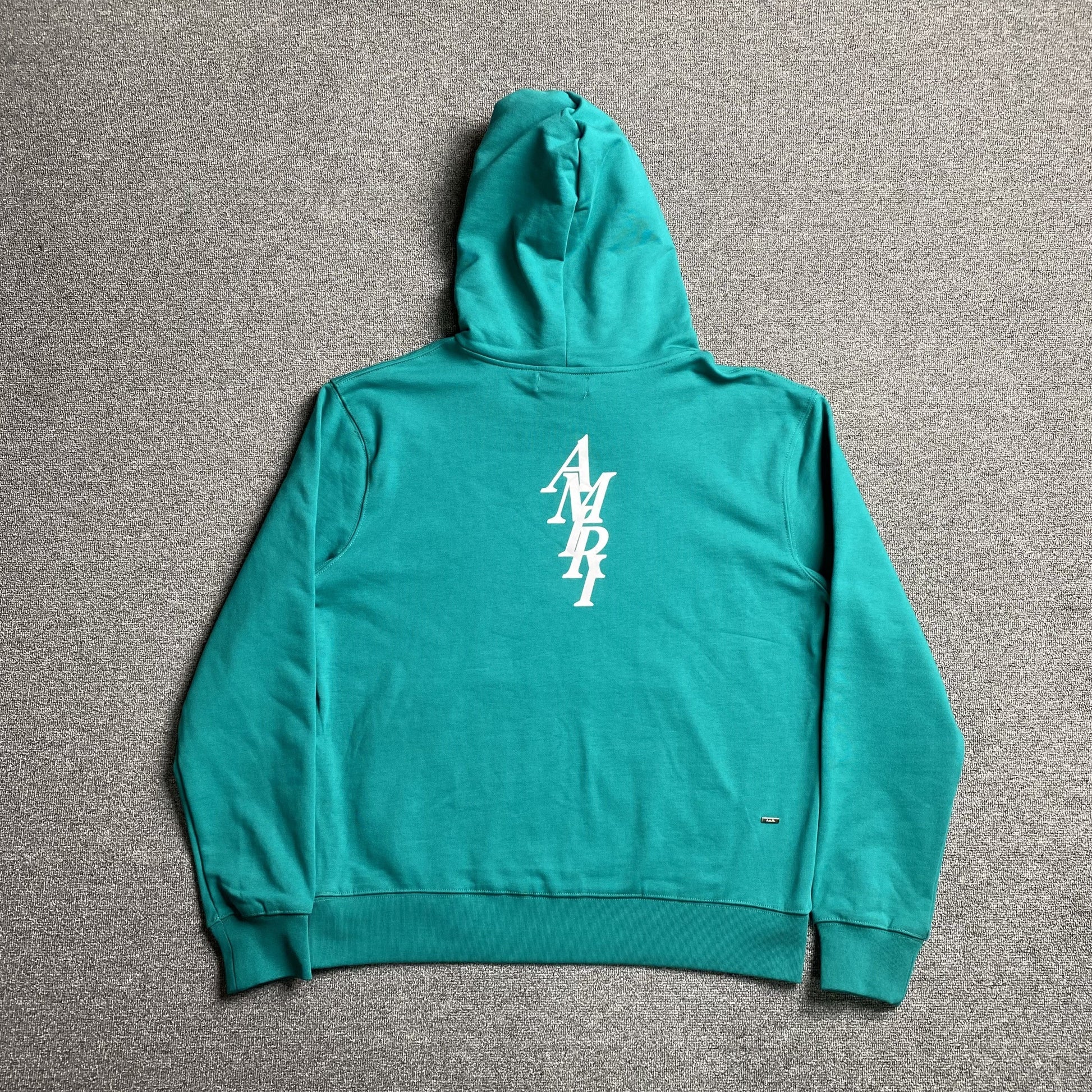 AMIRI LETTER LOGO HOODIE CERULEAN - Phantom Kicks