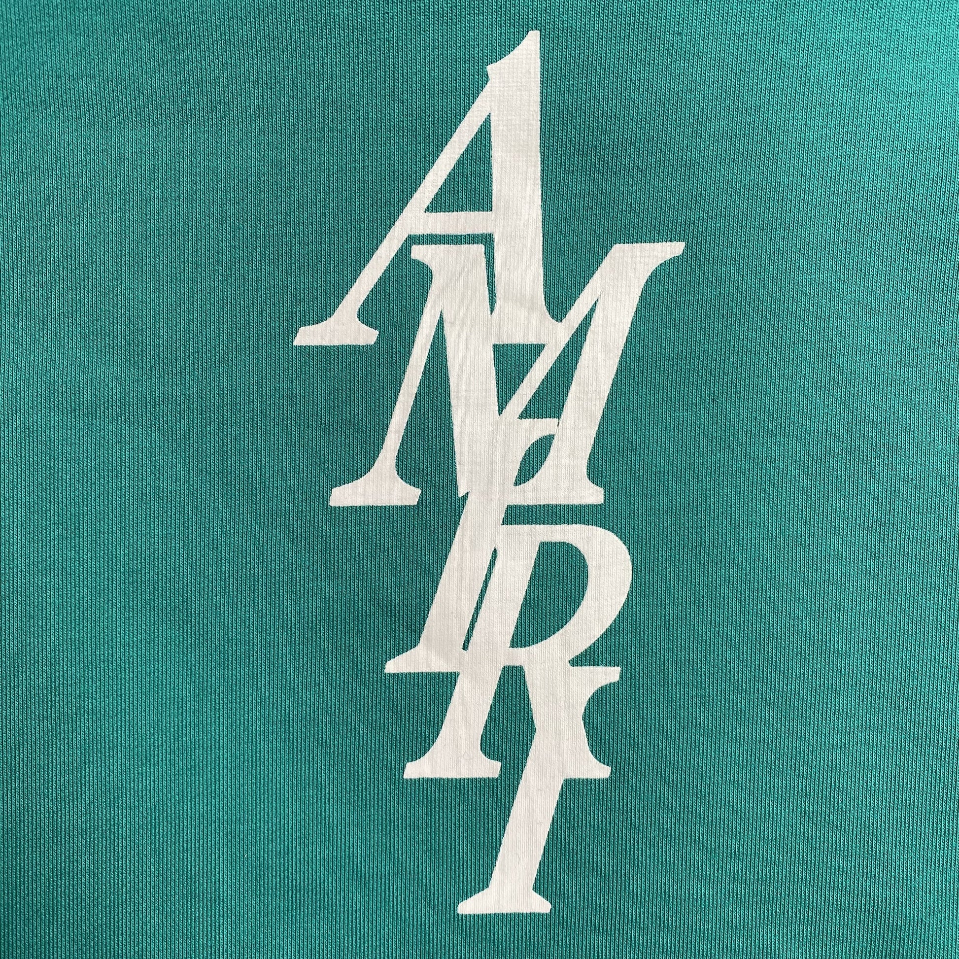 AMIRI LETTER LOGO HOODIE CERULEAN - Phantom Kicks