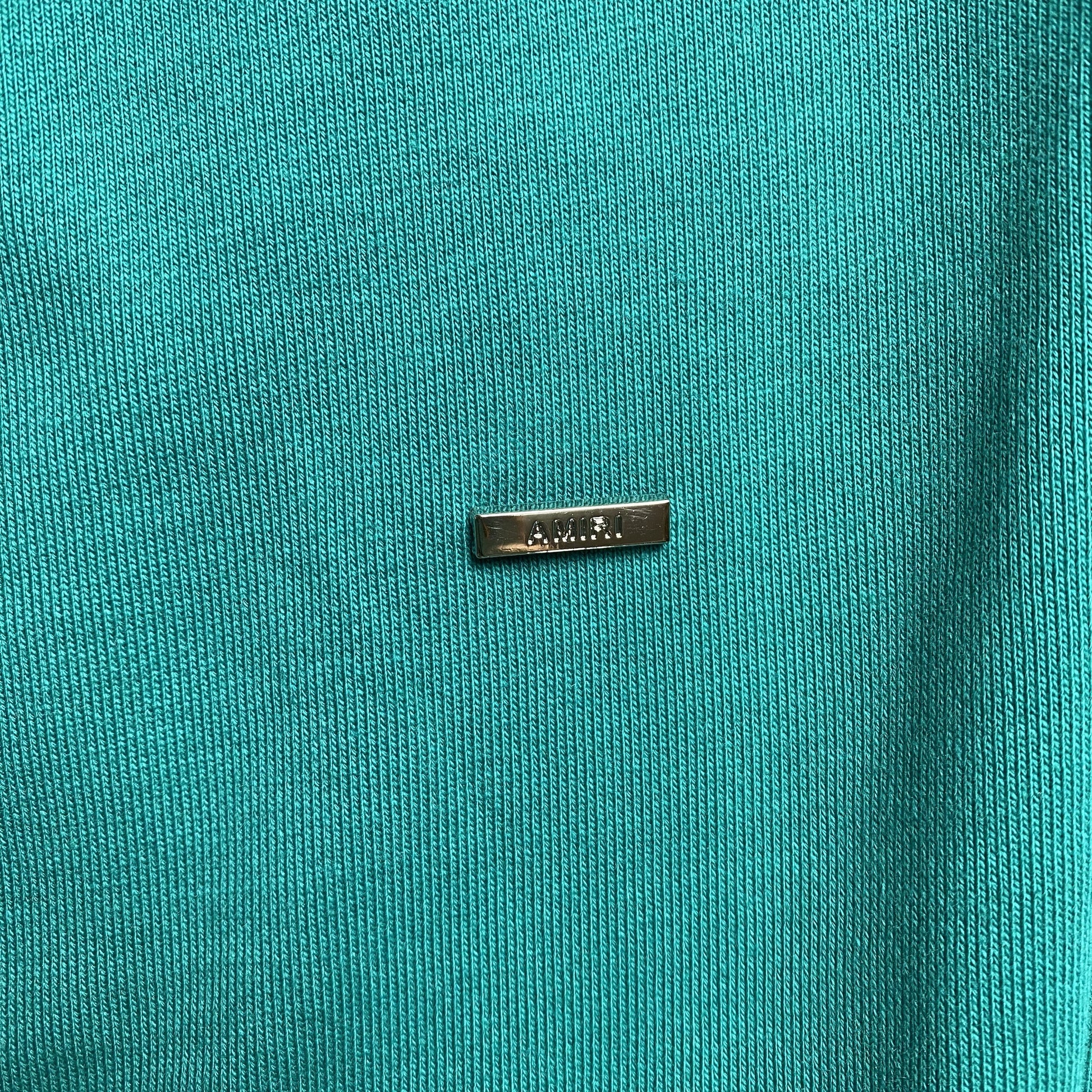 AMIRI LETTER LOGO HOODIE CERULEAN - Phantom Kicks