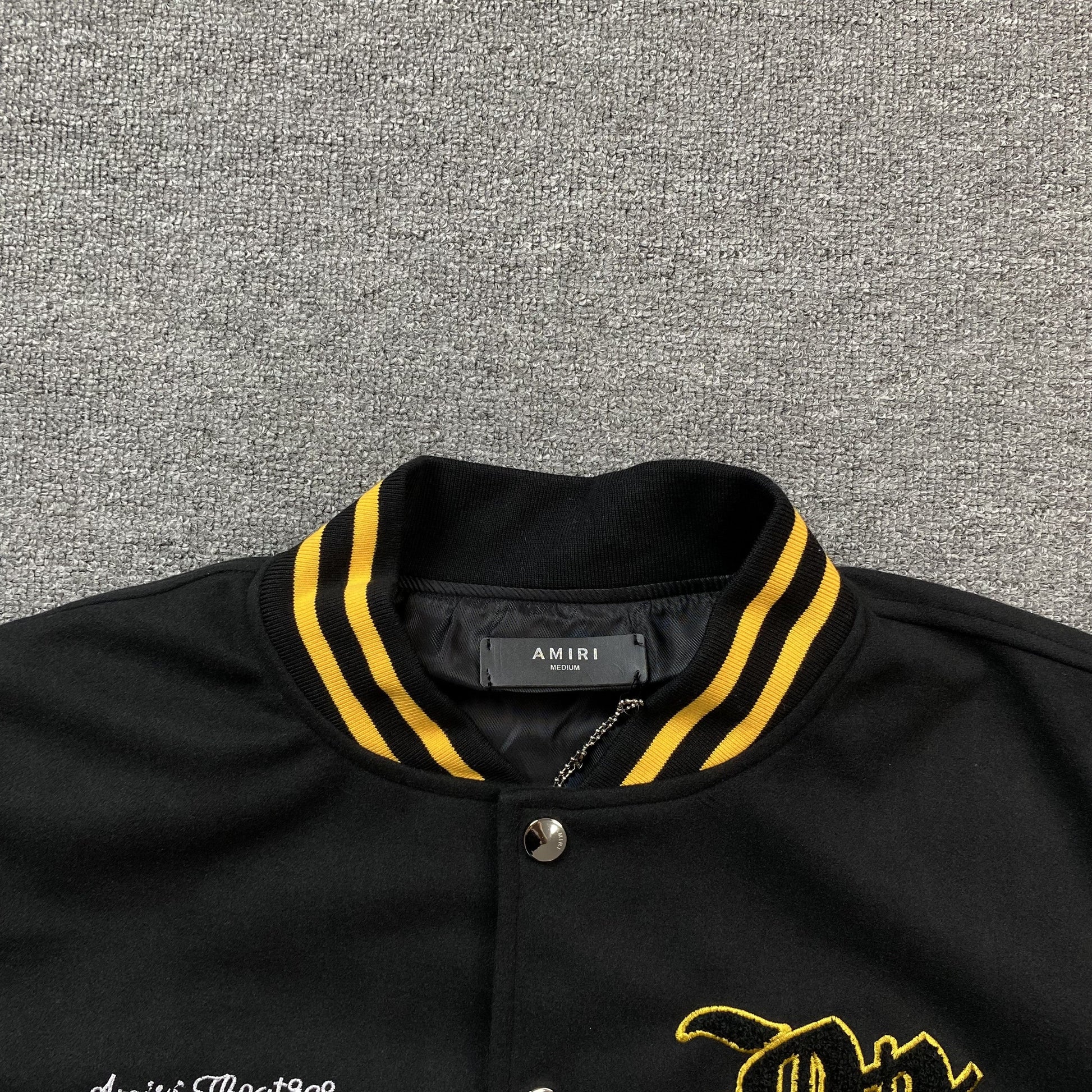 AMIRI LION VARSITY JACKET - Phantom Kicks