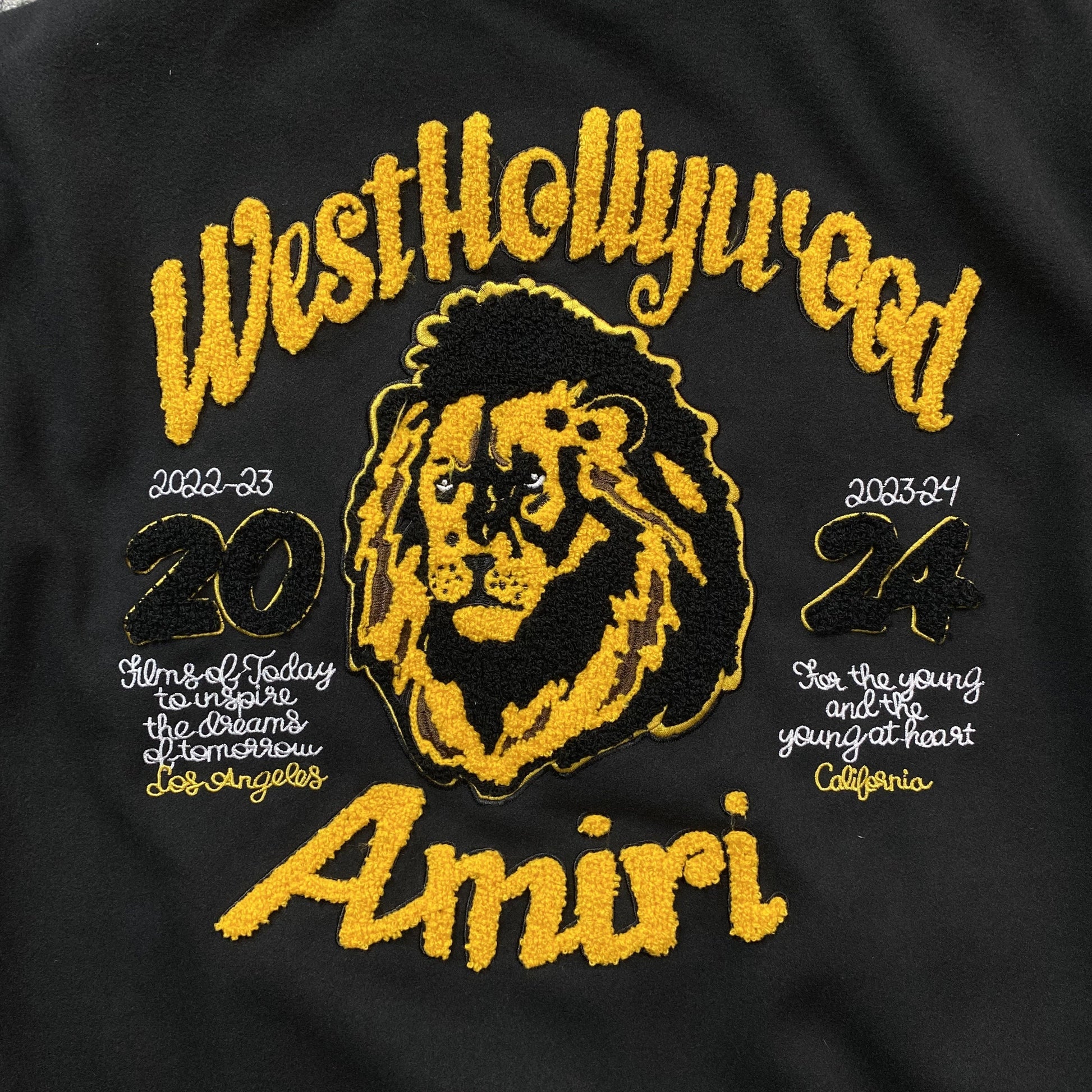 AMIRI LION VARSITY JACKET - Phantom Kicks