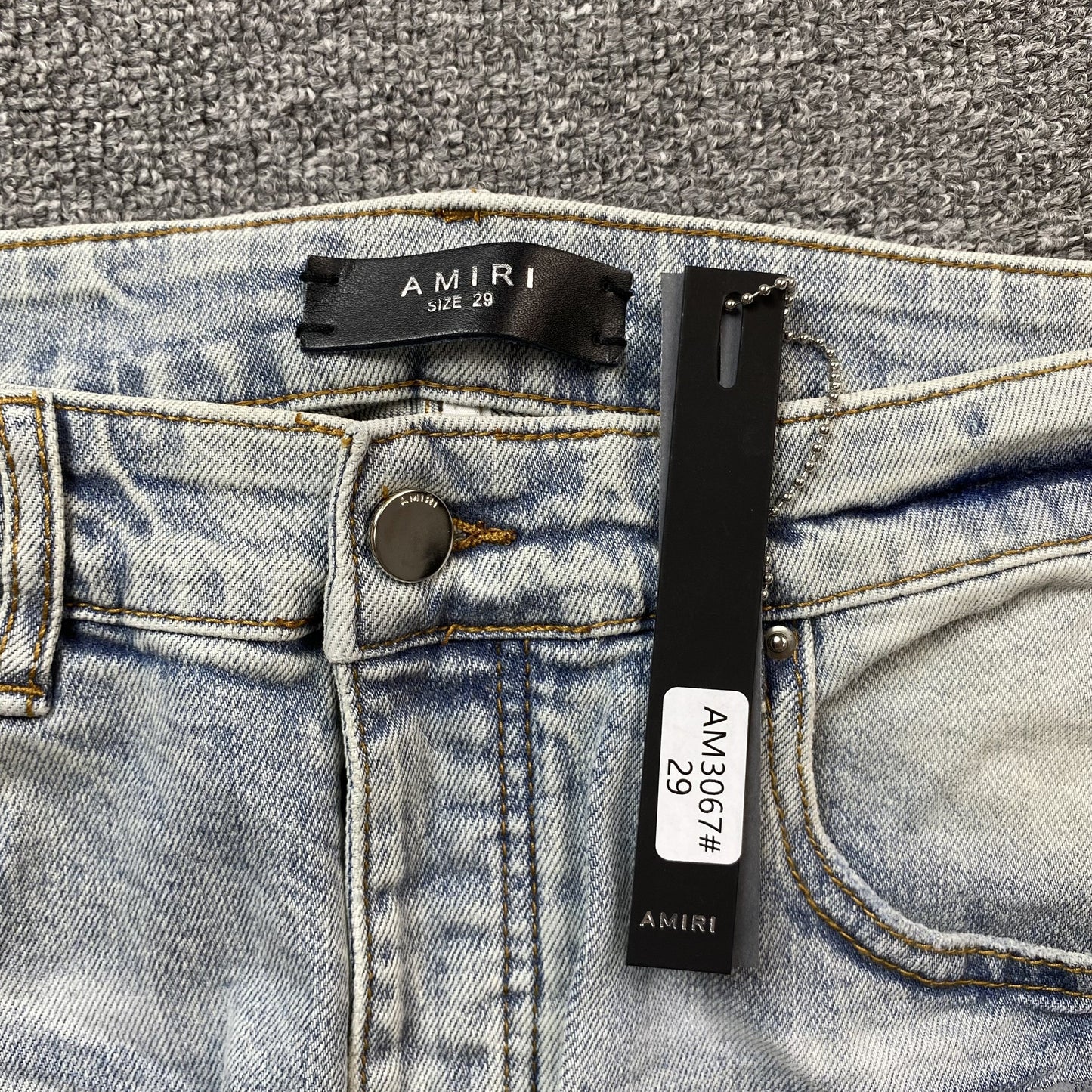 AMIRI MX1 PAINTER JEANS BLUE - Phantom Kicks