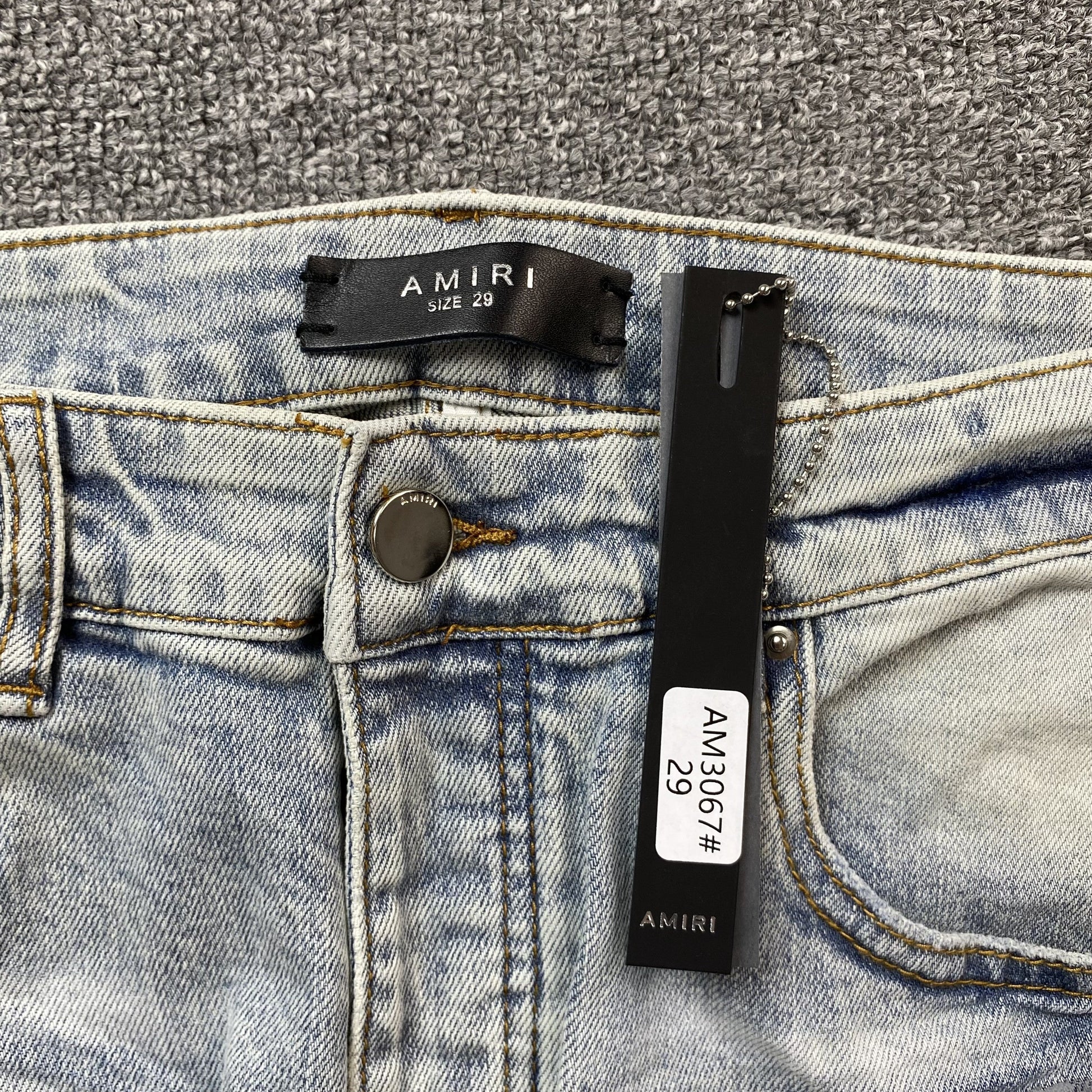 AMIRI MX1 PAINTER JEANS BLUE - Phantom Kicks