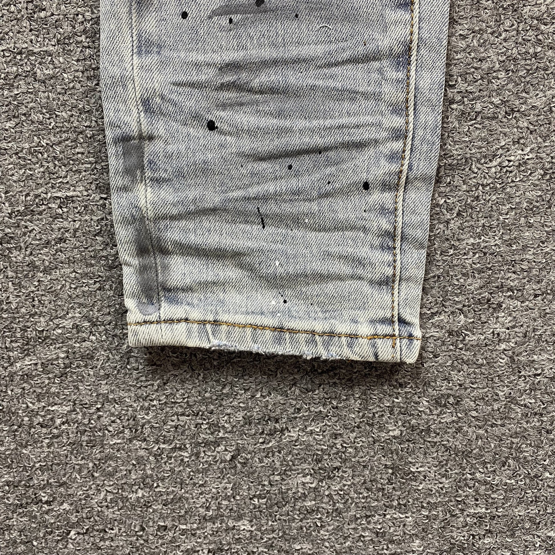 AMIRI MX1 PAINTER JEANS BLUE - Phantom Kicks