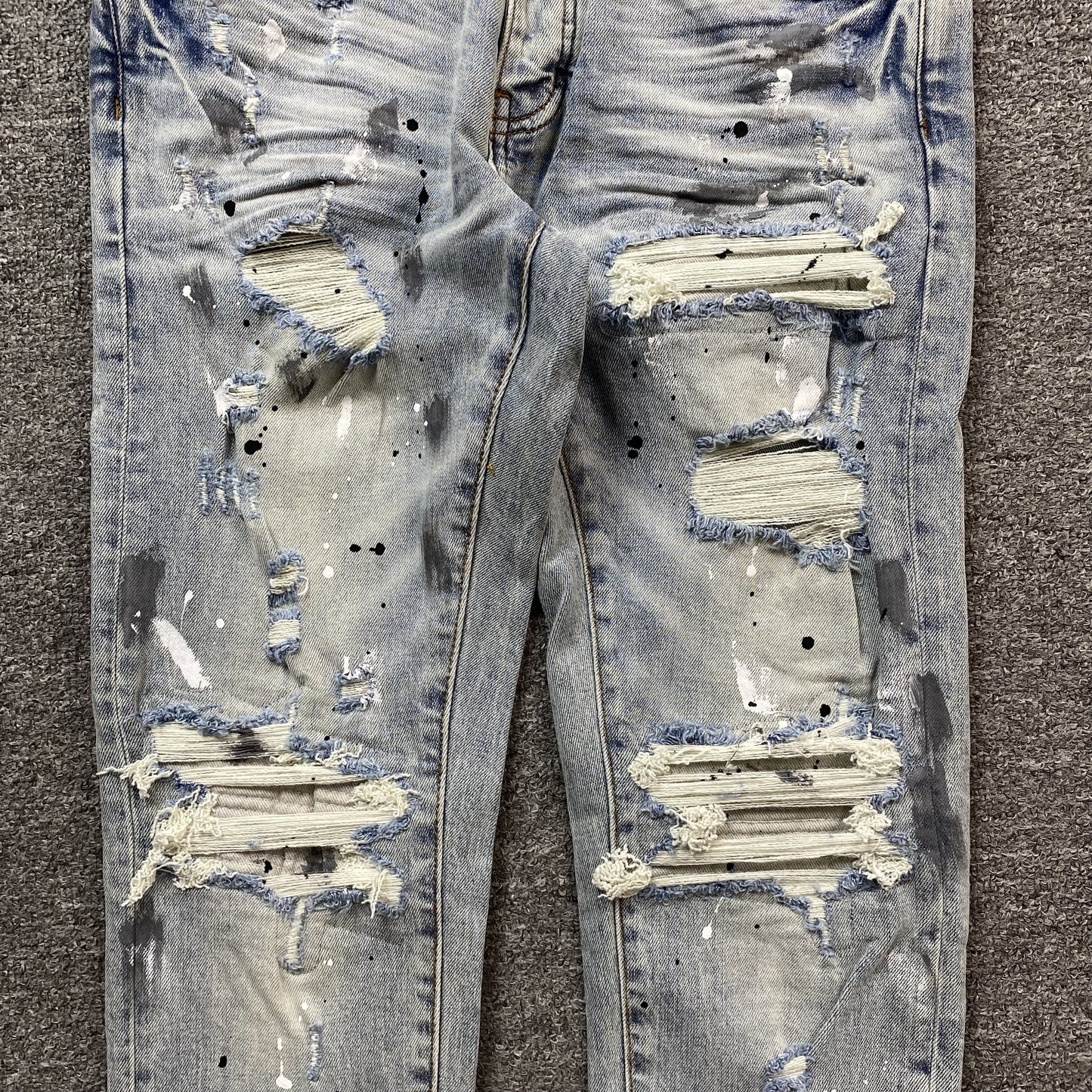 AMIRI MX1 PAINTER JEANS BLUE - Phantom Kicks