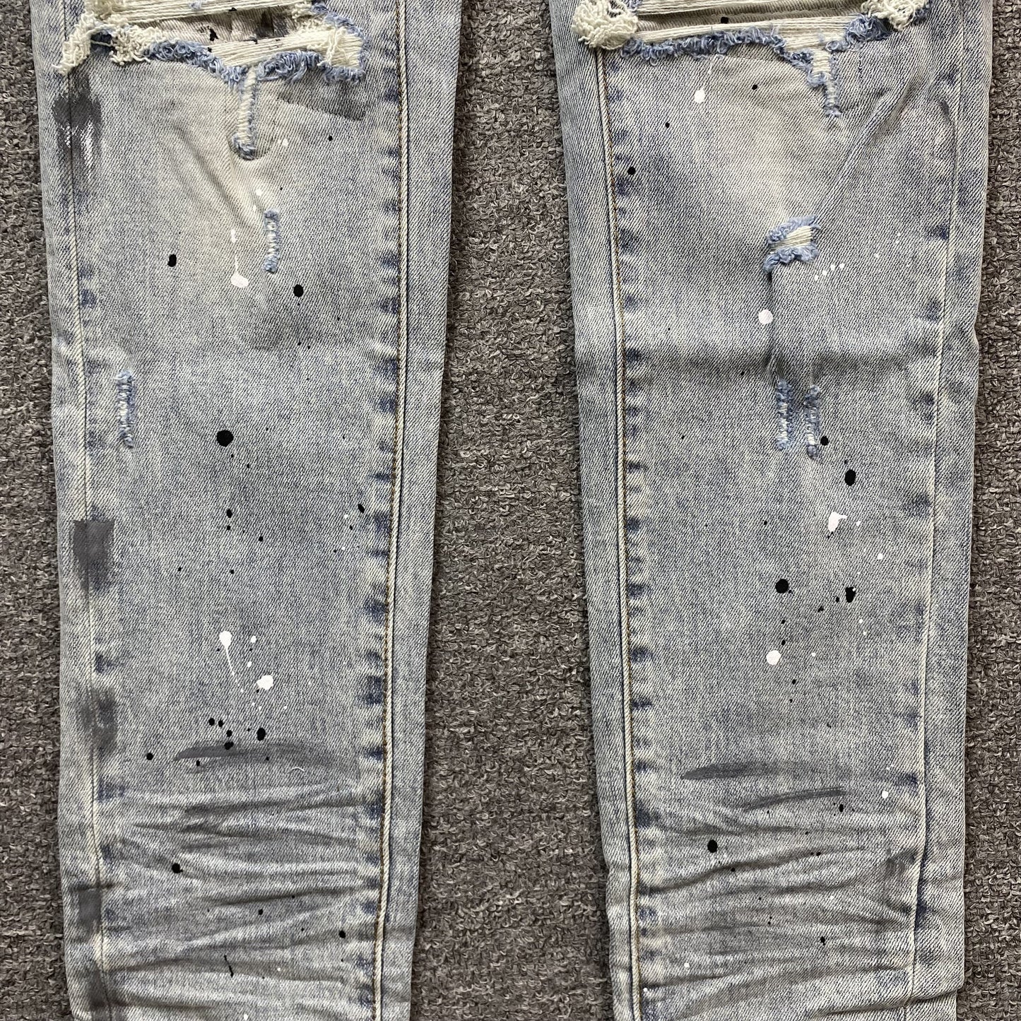 AMIRI MX1 PAINTER JEANS BLUE - Phantom Kicks