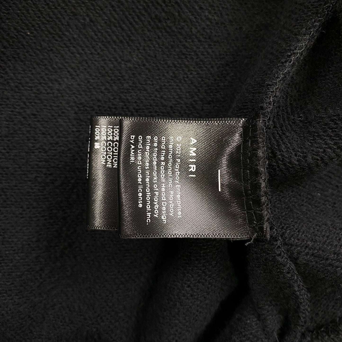 AMIRI PLAYBOY LOGO HOODIE BLACK YELLOW - Phantom Kicks