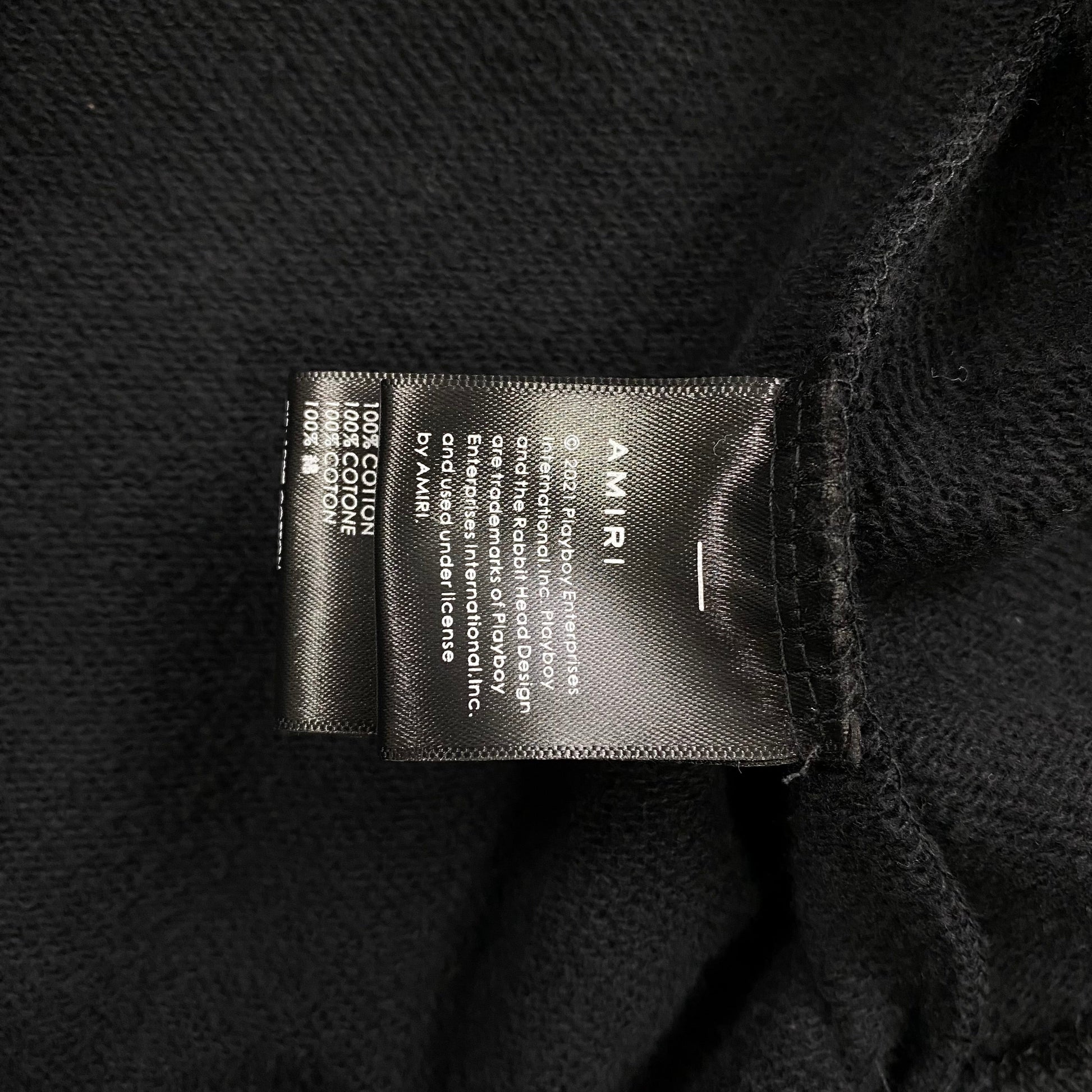 AMIRI PLAYBOY LOGO HOODIE BLACK YELLOW - Phantom Kicks