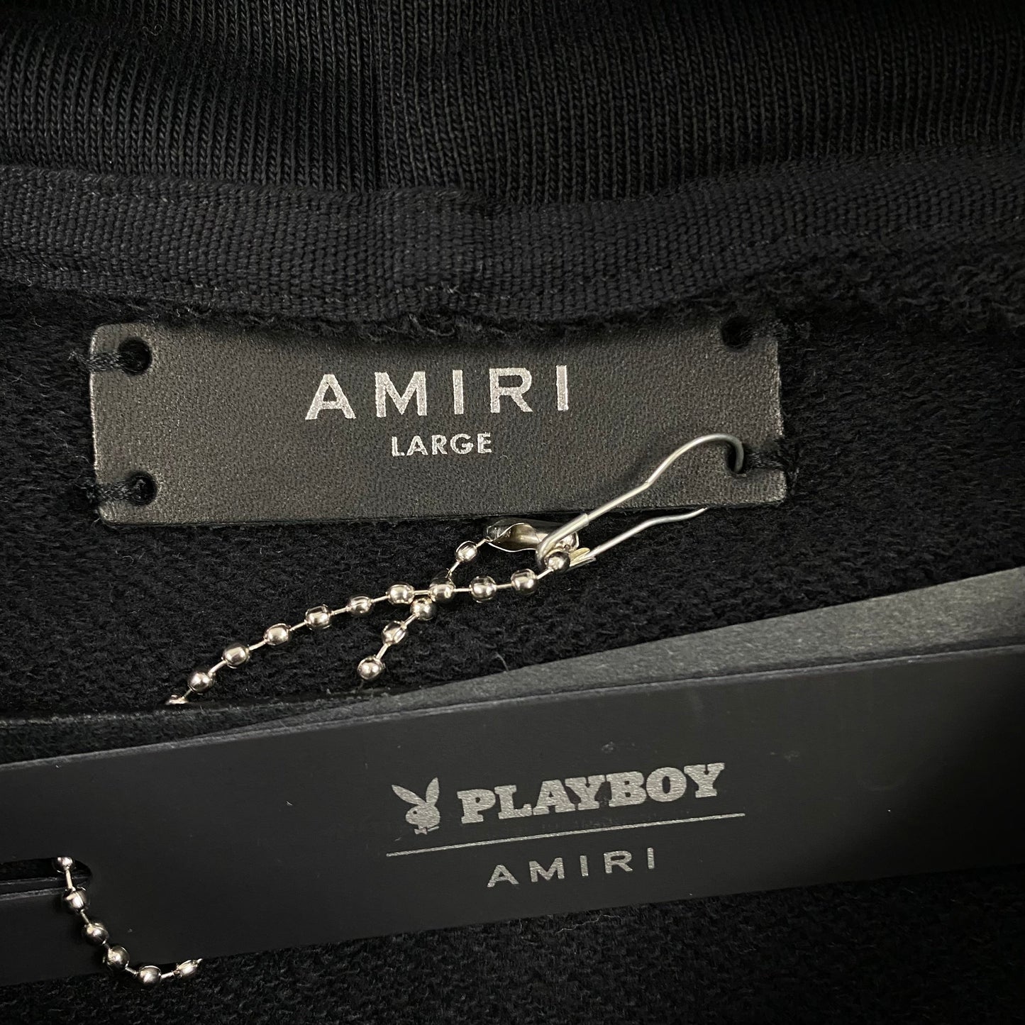 AMIRI PLAYBOY LOGO HOODIE BLACK YELLOW - Phantom Kicks