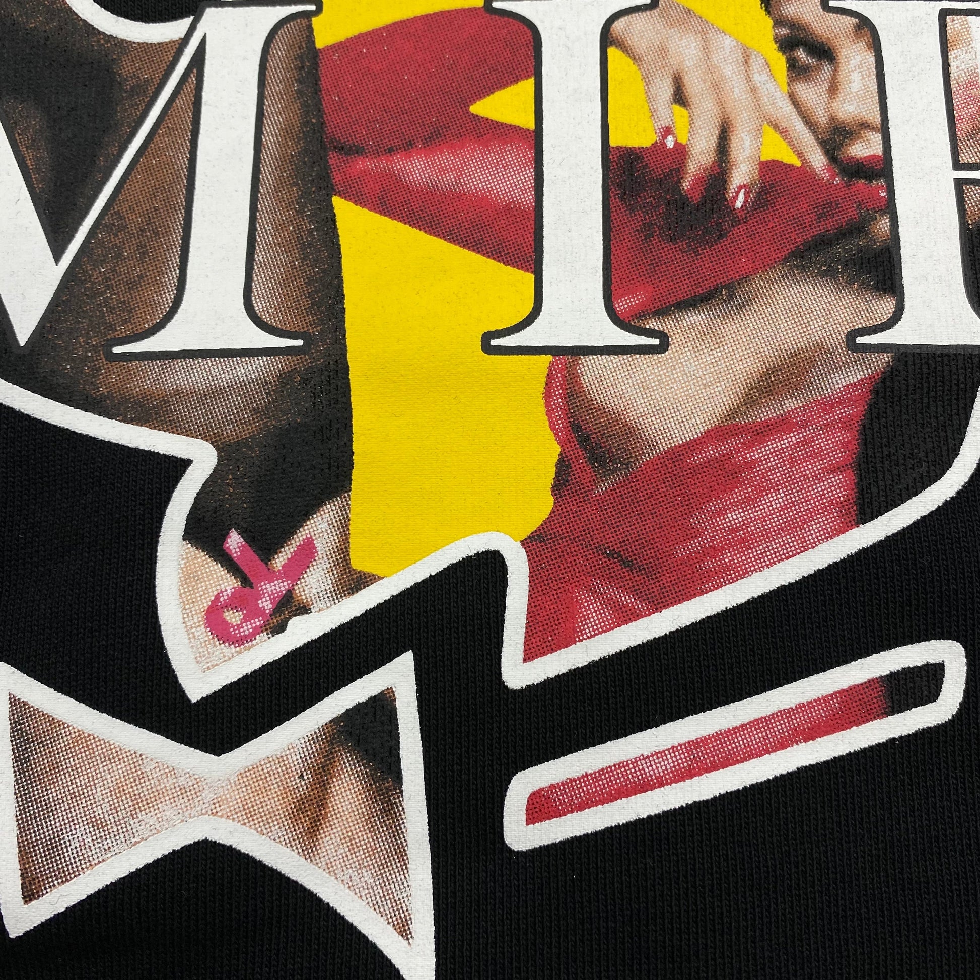 AMIRI PLAYBOY LOGO HOODIE BLACK YELLOW - Phantom Kicks