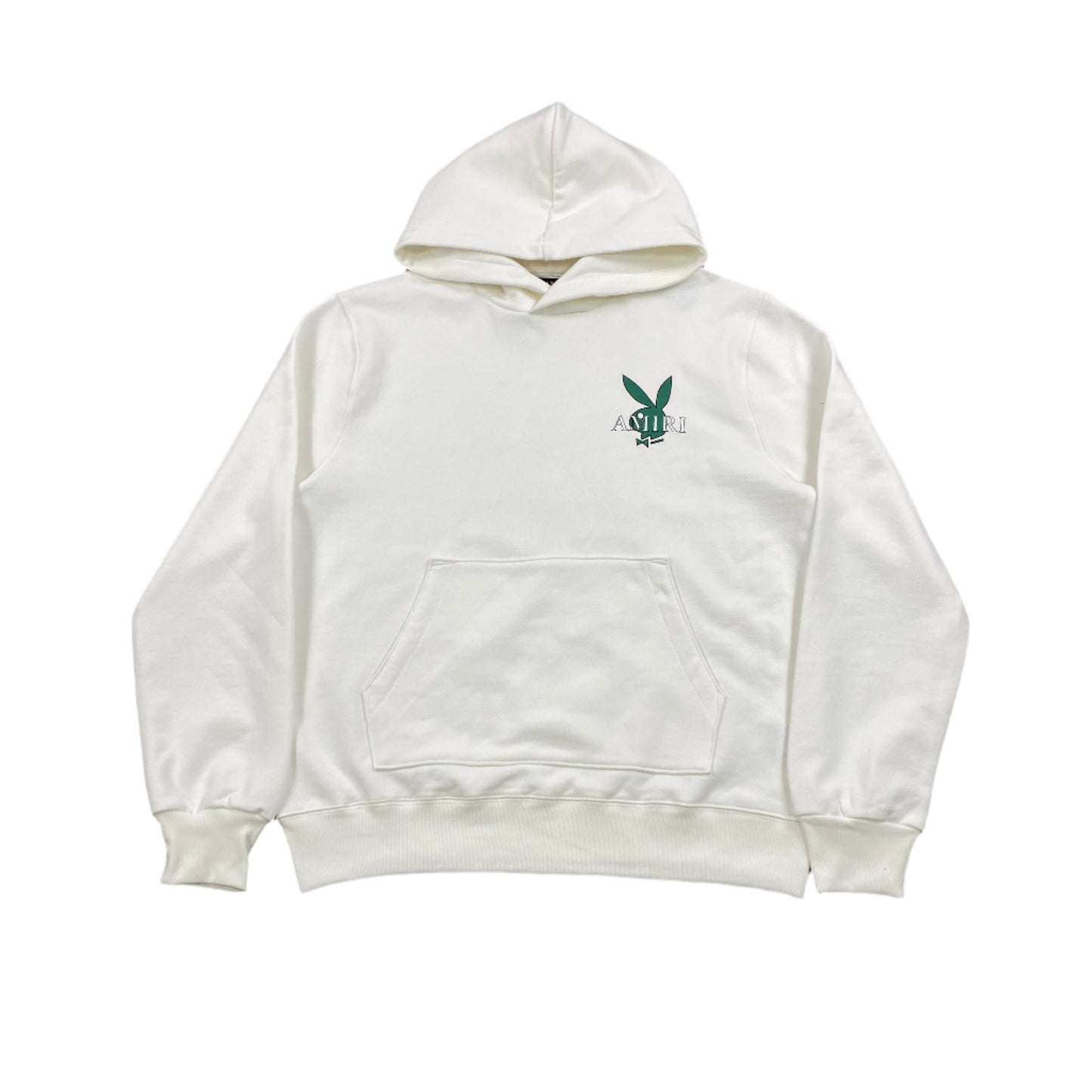 AMIRI PLAYBOY LOGO HOODIE WHITE GREEN - Phantom Kicks