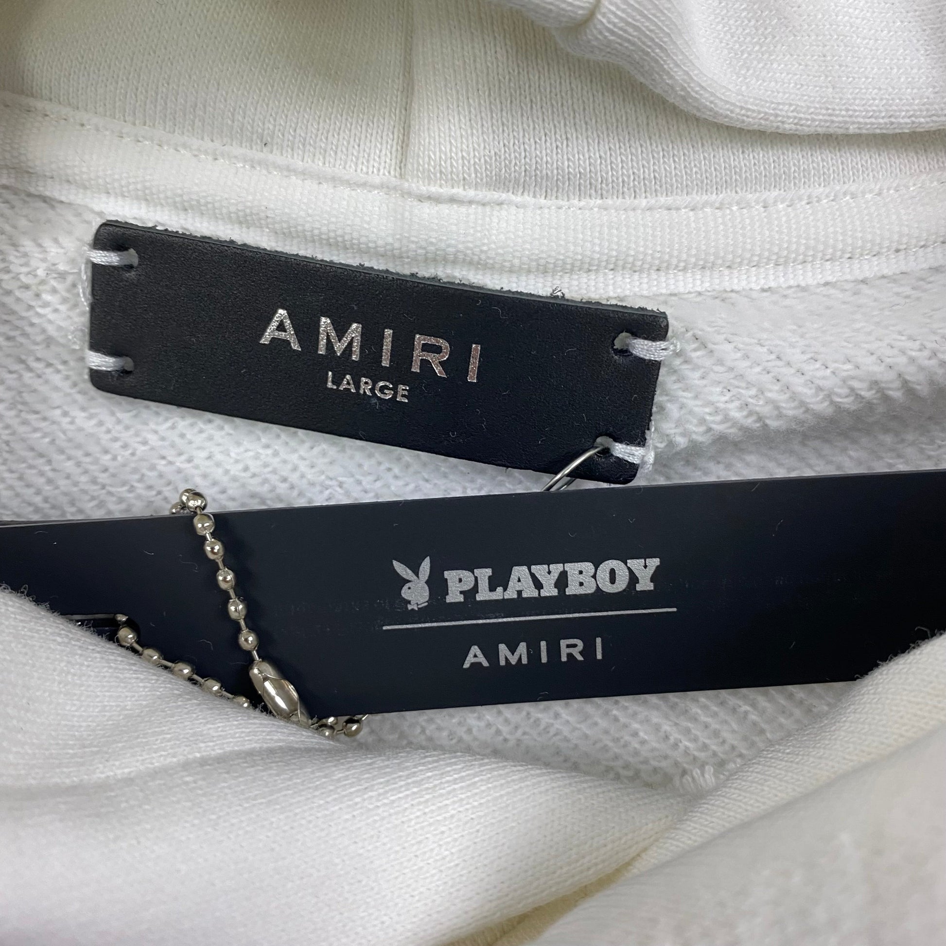 AMIRI PLAYBOY LOGO HOODIE WHITE GREEN - Phantom Kicks