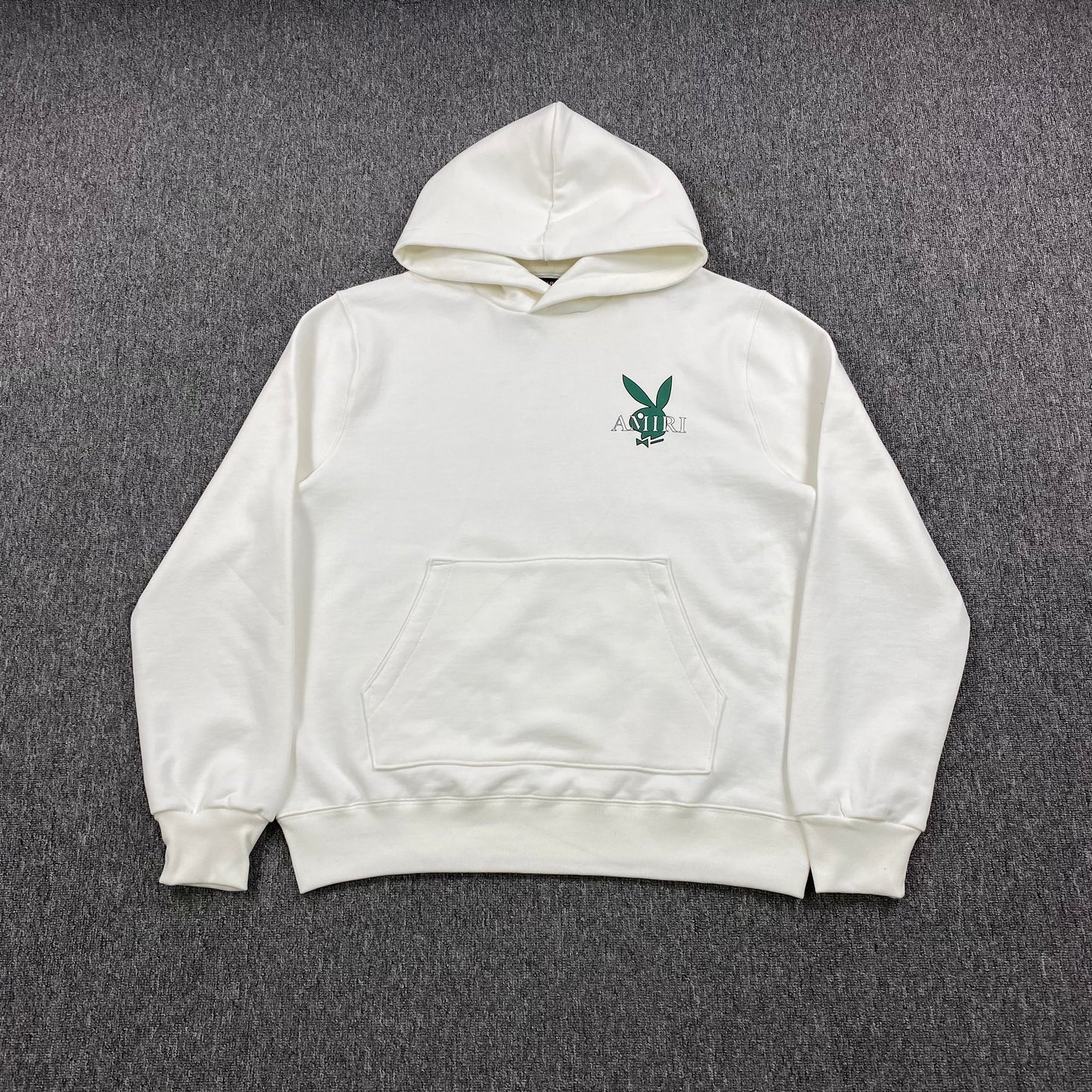 AMIRI PLAYBOY LOGO HOODIE WHITE GREEN - Phantom Kicks