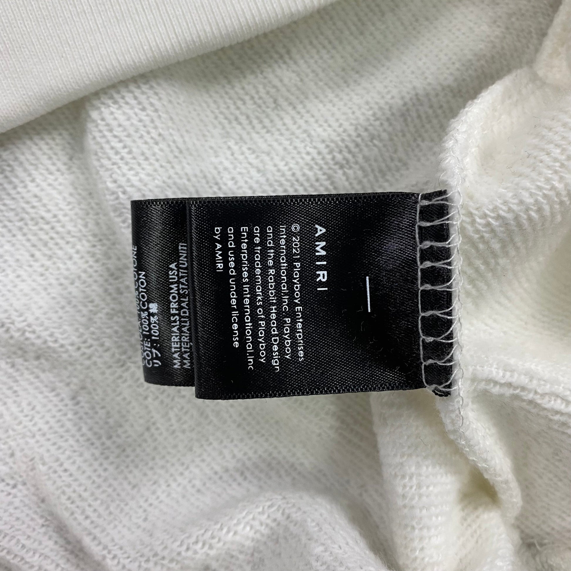 AMIRI PLAYBOY LOGO HOODIE WHITE GREEN - Phantom Kicks
