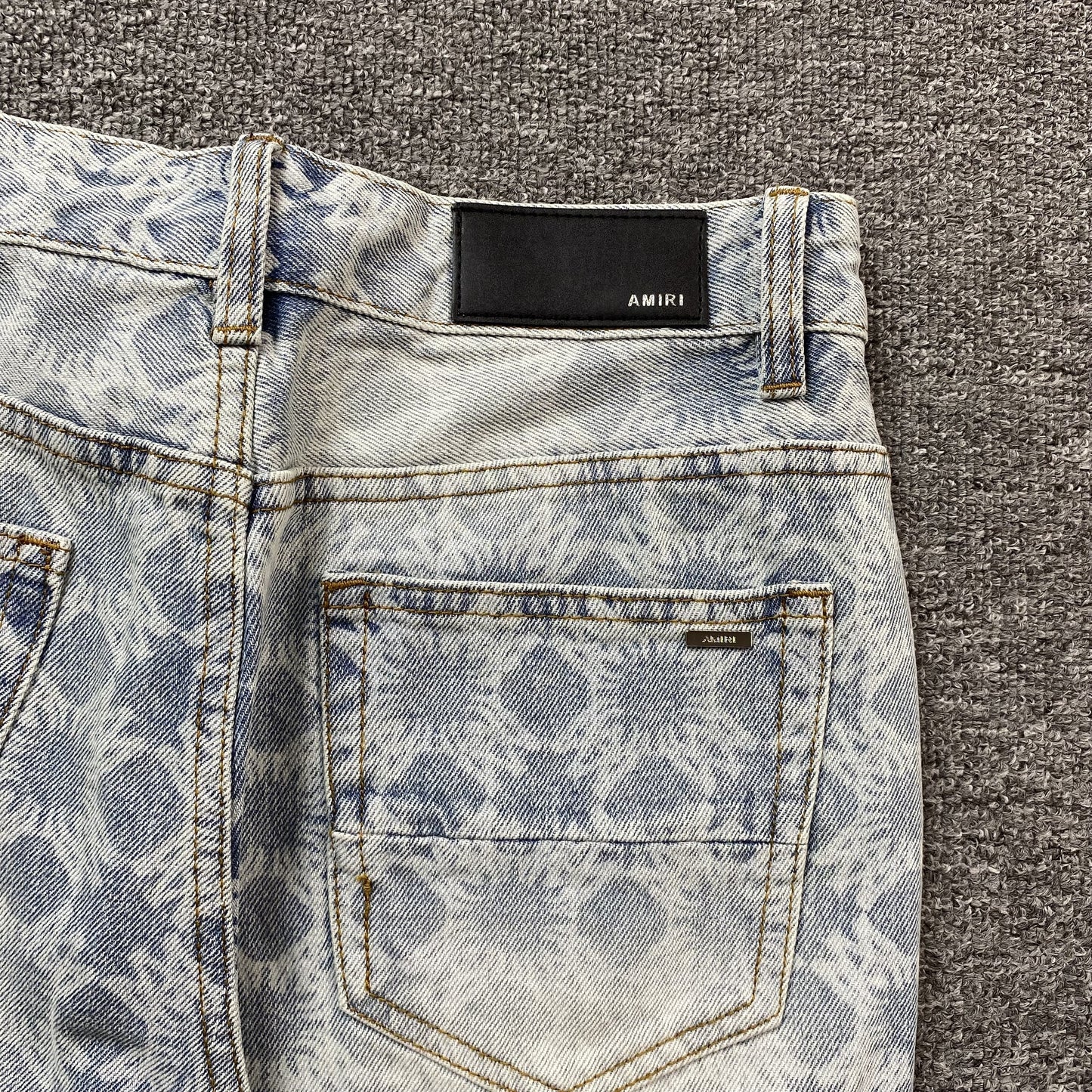 AMIRI QUAD JEANS BLUE - Phantom Kicks