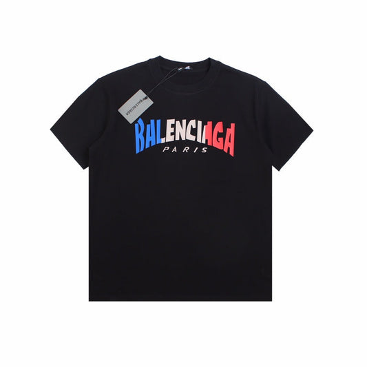 BALENCIAGA FRANCE GRADIENT LOGO T-SHIRT - Phantom Kicks