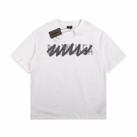 BALENCIAGA GRAFFITI LOGO T-SHIRT WHITE - Phantom Kicks