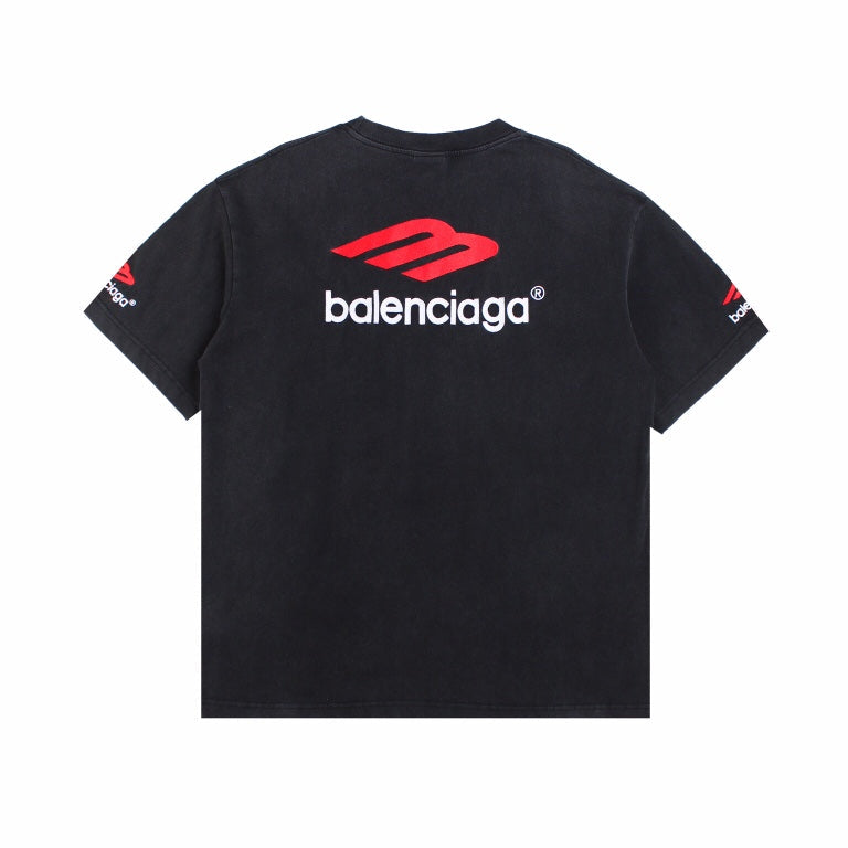 BALENCIAGA LOGO GRAPHIC T-SHIRT BLACK - Prime Reps - Phantom Kicks