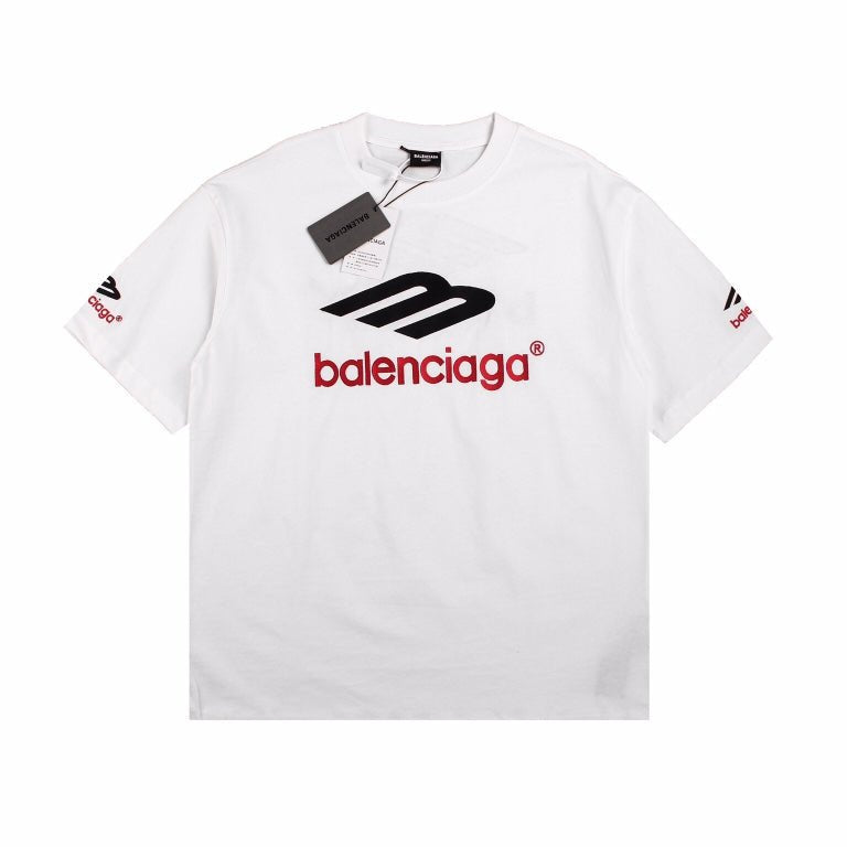 BALENCIAGA LOGO GRAPHIC T-SHIRT WHITE - Phantom Kicks