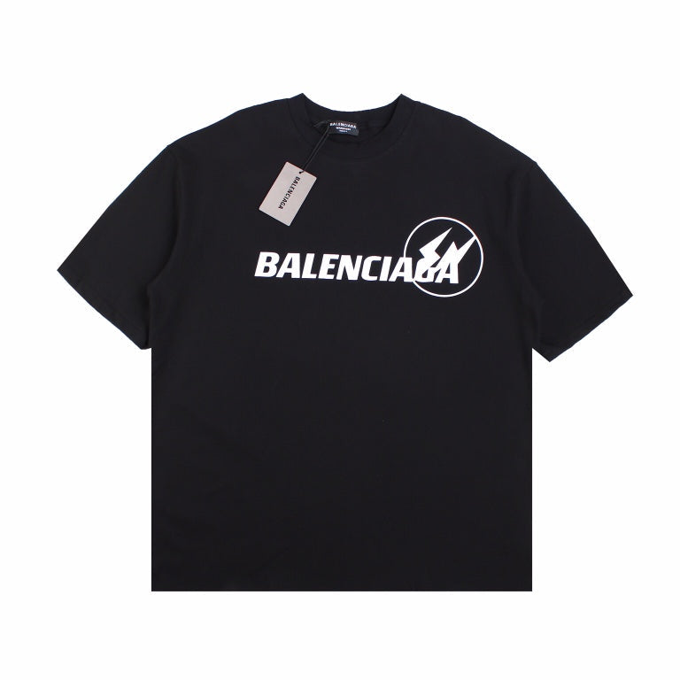 BALENCIAGA LOGO T-SHIRT BLACK - Phantom Kicks