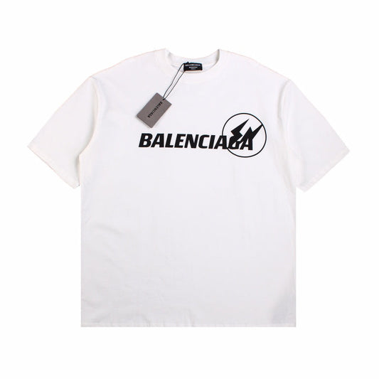 BALENCIAGA LOGO T-SHIRT WHITE - Phantom Kicks
