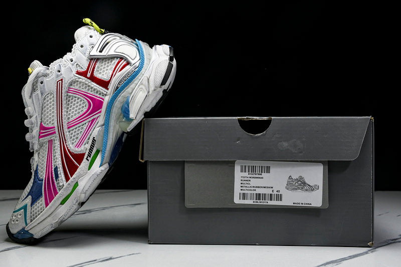 BALENCIAGA RUNNER x WHITE MULTICOLOR - Phantom Kicks