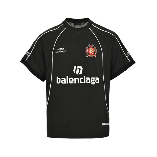 BALENCIAGA SOCCER LOGO T-SHIRT BLACK - Phantom Kicks