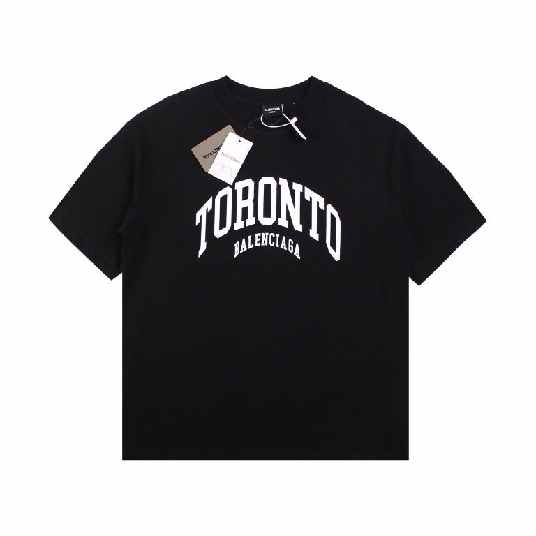 BALENCIAGA TORONTO LOGO T-SHIRT BLACK - Phantom Kicks