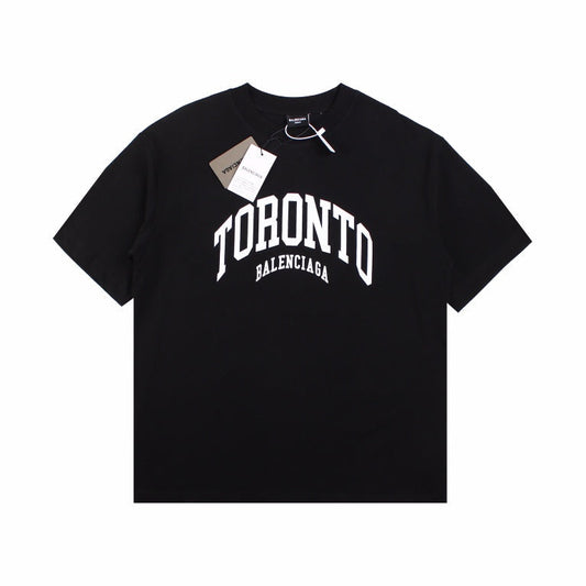 BALENCIAGA TORONTO LOGO T-SHIRT BLACK - Phantom Kicks