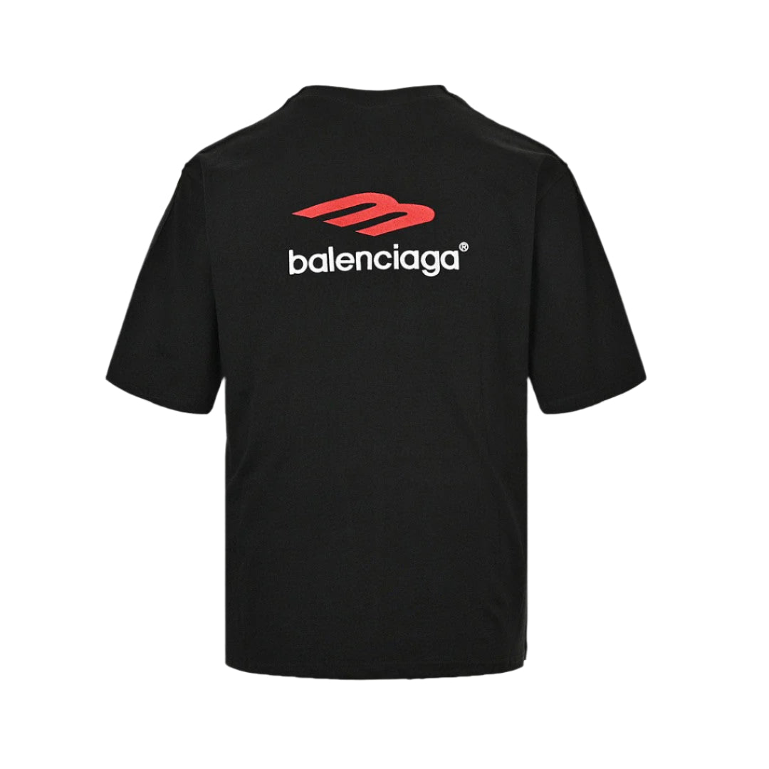 BALENCIAGA VINTAGE LOGO T-SHIRT BLACK - Phantom Kicks