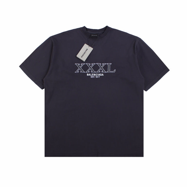 BALENCIAGA XXXL LOGO T-SHIRT BLACK - Phantom Kicks