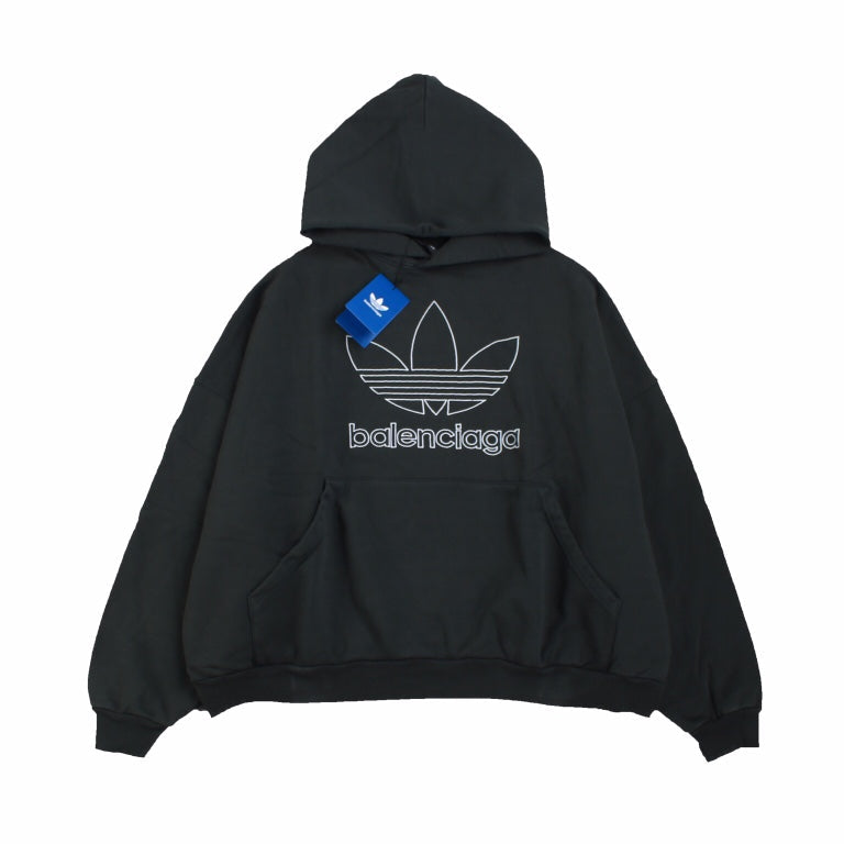 BALENCIAGA x ADIDAS HOODIE BLACK - Phantom Kicks