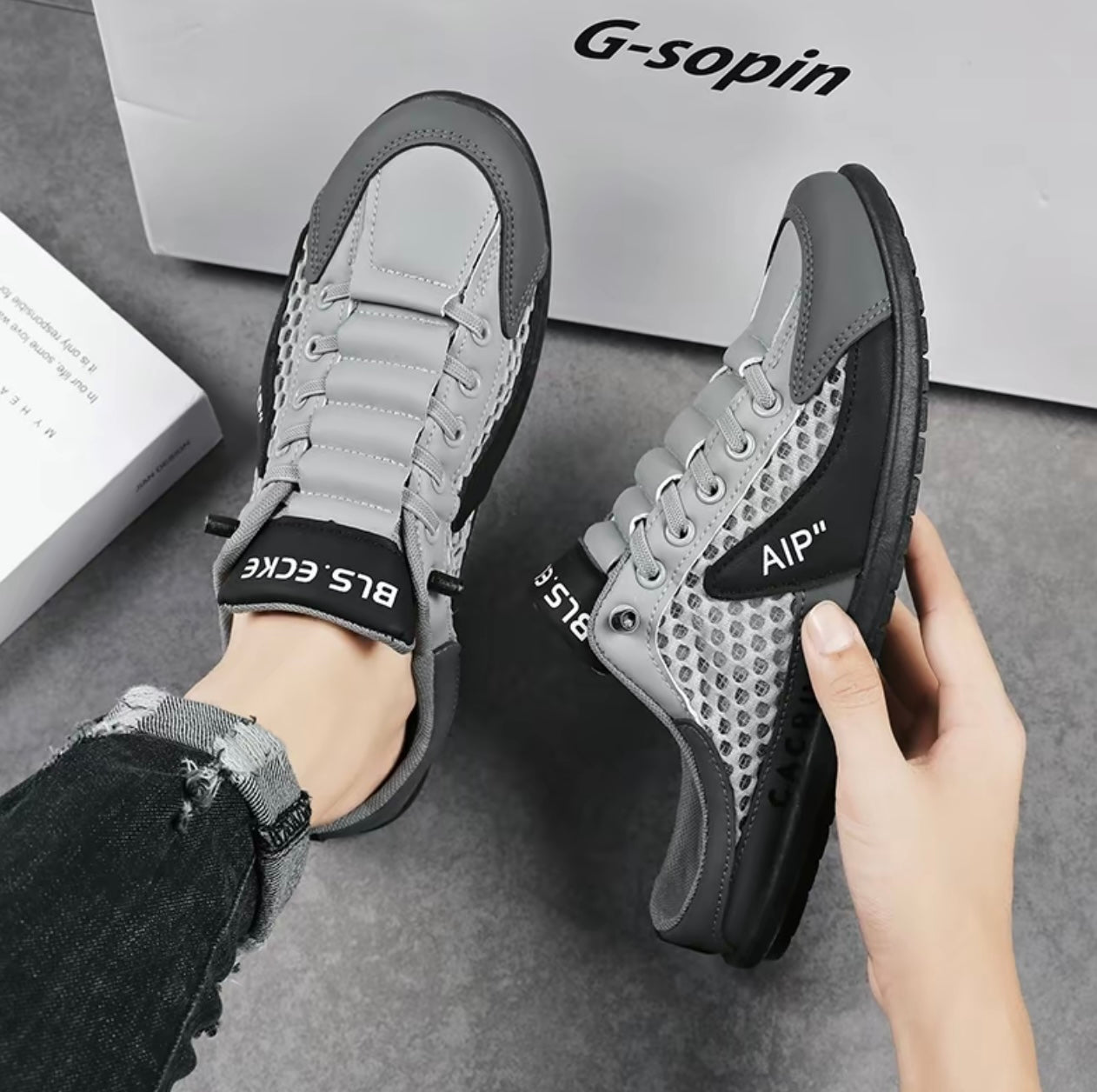 Slippers for men at home, one foot casual and versatile men's shoes - Phantom Kicks
