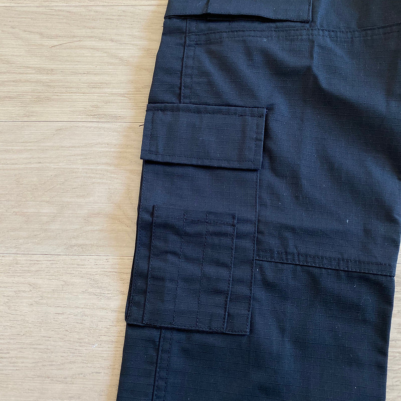 CORTEIZ ALCATRAZ GUERRILAZ CARGO PANTS BLACK/YELLOW - Phantom Kicks