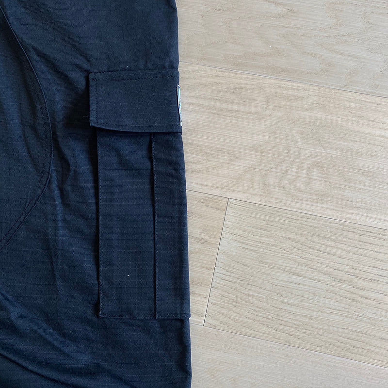 CORTEIZ ALCATRAZ GUERRILAZ CARGO PANTS BLACK/YELLOW - Phantom Kicks
