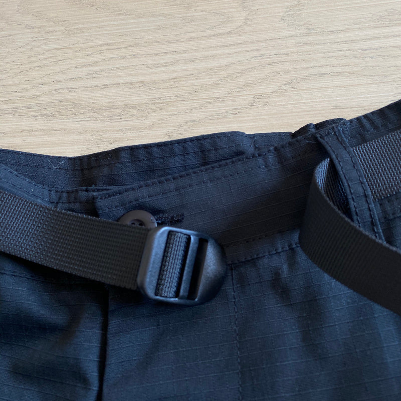 CORTEIZ ALCATRAZ GUERRILAZ CARGO PANTS BLACK/YELLOW - Phantom Kicks