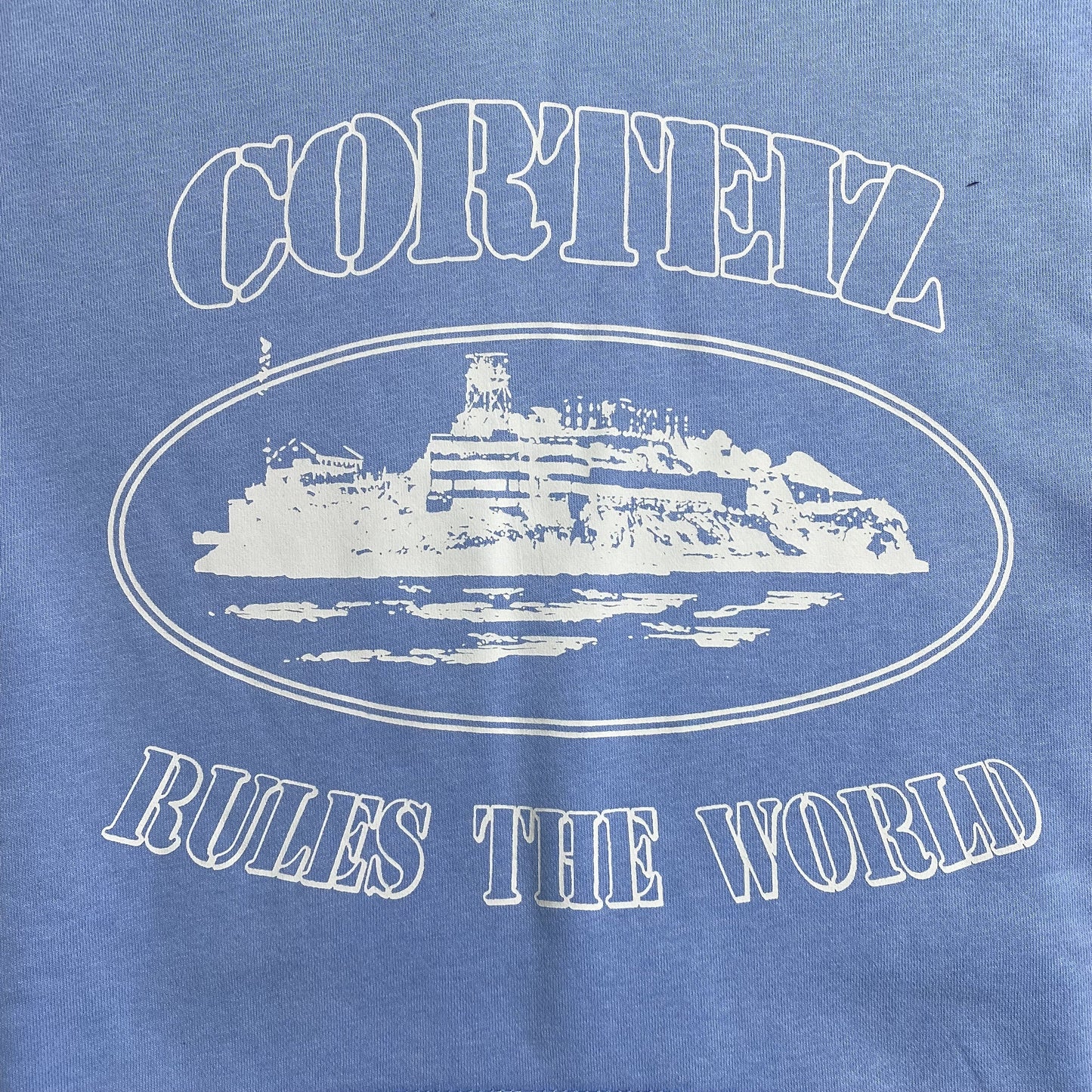 CORTEIZ ALCATRAZ HOODIE BABY BLU - Phantom Kicks