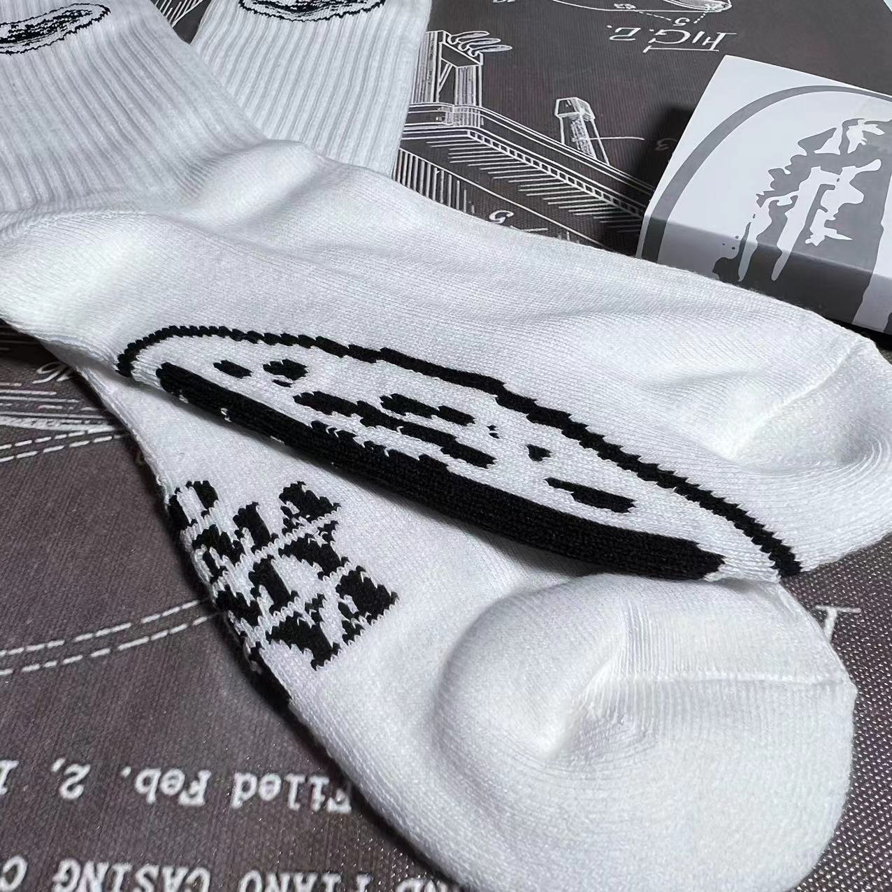 CORTEIZ ALCATRAZ SOCKS WHITE - Phantom Kicks