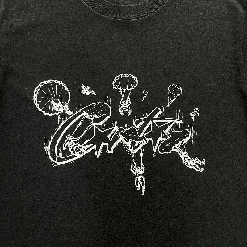 CORTEIZ ALLSTARZ SKYDIVER TEE BLACK - Phantom Kicks